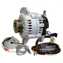 BALMAR High Output Alternators 60-Series, 150 Amp, Dual Foot, ARS-5, Alternator Kit