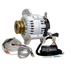 BALMAR High Output Alternators 60-Series, 24 Volt, 70 Amp, Dual Foot, Alternator Kit