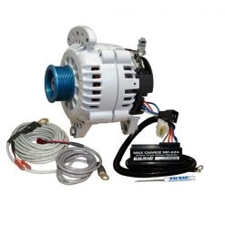 BALMAR High Output Alternators 60-Series, 24 Volt, 70 Amp, Dual Foot, Alternator Kit