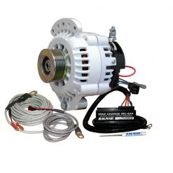 BALMAR High Output Alternators 621-Series, 24 Volt, 70 Amp, Single Foot, Alternator Kit