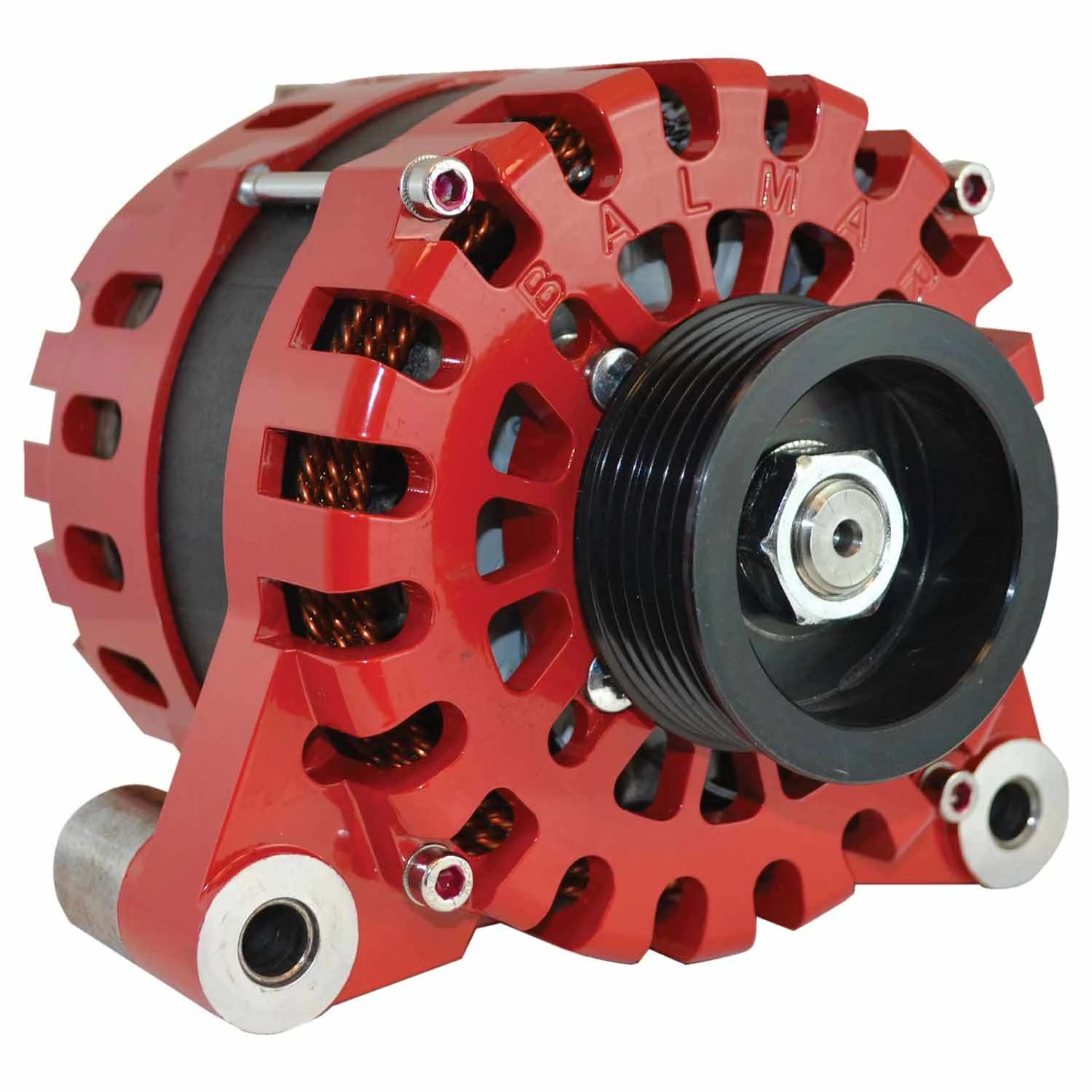 BALMAR High Output Alternators XT-Series, 170 Amp, 12 Volt, Vortec MT, K6 Pulley, Internally Regulated Alternator 3 BALMAR High Output Alternators XT-Series, 170 Amp, 12 Volt, Vortec MT, K6 Pulley, Internally Regulated Alternator