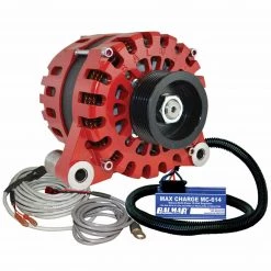 BALMAR High Output Alternators XT-Series, 170 Amp, 12 Volt, Vortec MT, K6 Pulley Alternator Charge Kit