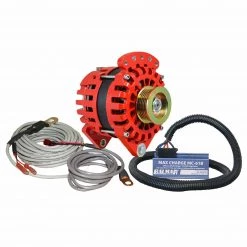 BALMAR High Output Alternators XT-Series 90 Amp/24 Volt DF,K6 Alternator Kit With Max Charge Regulator