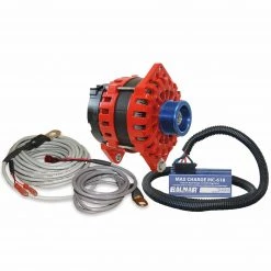 BALMAR High Output Alternators XT-Series 250 Amp/12 Volt DF,J10 Alternator Kit With Max Charge Regulator