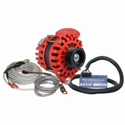 BALMAR High Output Alternators XT-Series 90 Amp/24 Volt SF,K6 Alternator Kit With Max Charge Regulator