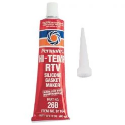 PERMATEX Gasket Sealant Hi-Temp RTV Silicone Gasket