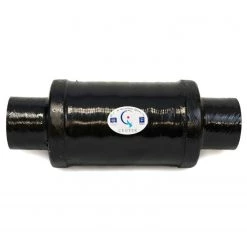 CENTEK Mufflers MiniMax Muffler - 3"I/O Dia X 6.38" Overall Dia X 13.75" Length