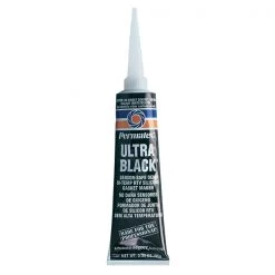 PERMATEX Gasket Sealant Ultra Black Hi-Temp Silicone Gasket